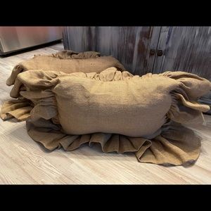 Burlap Standard Pillowcases